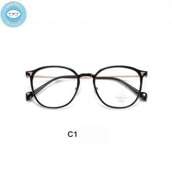 Gọng nhựa càng kính titanium mã 01247